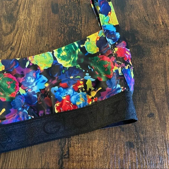 Glow8 multi color cute sports bra - Picture 7 of 15